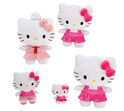 Assorted 9 Inch Hello Kitty Plushie