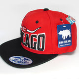 Horn chicago bulls snapback hat
