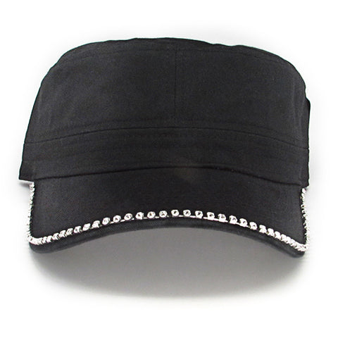 Castro hat with bling on bill of hat - mmzone