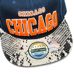 Chicago city snakesk baseball hat