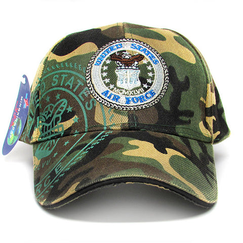 Airforce camo baseball hat - mmzone