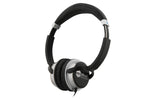 Noisehush NX26 3.5mm stereo headphones with in-line microphone - black (Multiple Colors Available)