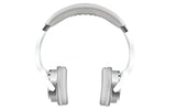 Noisehush NX26 3.5mm stereo headphones with in-line microphone - white and silver (Multiple Colors Available)
