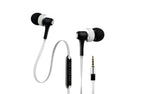 Noisehush NX45i handsfree stereo 3.5mm headset with microphone and audio controls - white (Multiple Colors Available)