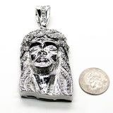 Jesus face pendant (Silver)