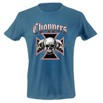 Choppers skulls and iron cross T-shirt