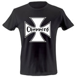 Iron cross chest T-shirt