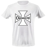 Iron cross chest T-shirt