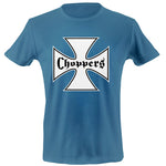 Iron cross chest T-shirt