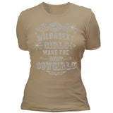 Wild sexy cowgirls met/silver T-shirt