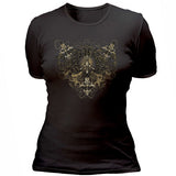 Peace symbol & fleur de lis T-shirt