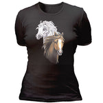 Two horse heads T-shirt