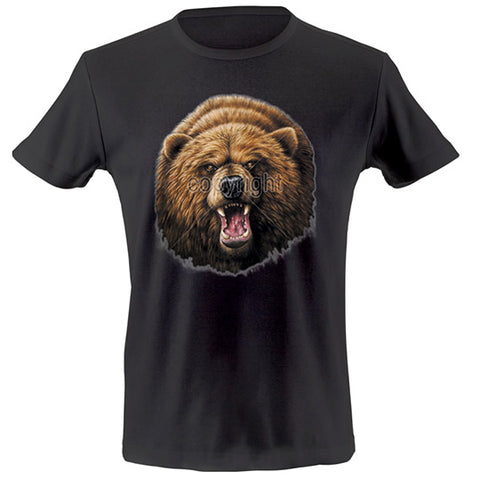 Bear head T-shirt - mmzone