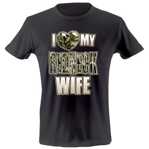 I love my redneck wife T-shirt