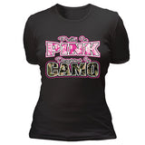 Pretty in pink, pink camo T-shirt